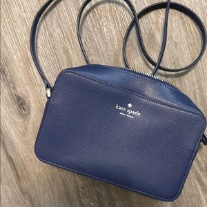 Kate Spade Blue Crossbody Camera Bag